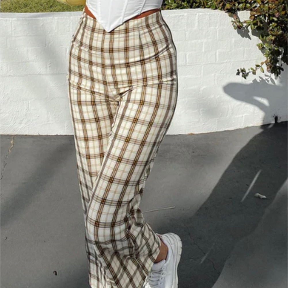 Princess Polly plaid pants